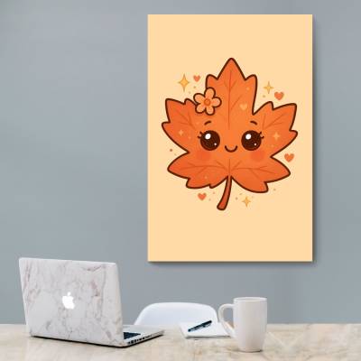 شاسی   برگ پاییزی کارتونی