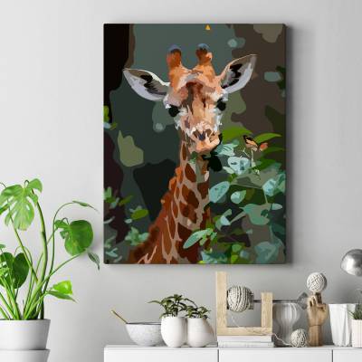 تابلو کنواس (بوم) نگاه آرام