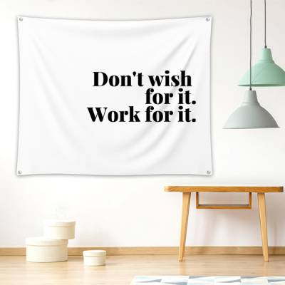 دراپ بنر Work for it