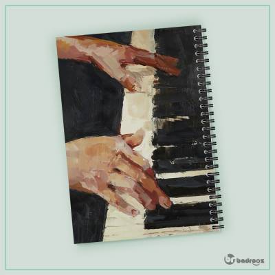 دفتر یادداشت پیانو