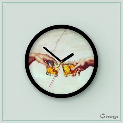 ساعت دیواری  آفرینش آدم - The Creation of Adam