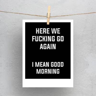 پولاروید(فتوکارت) Good Morning