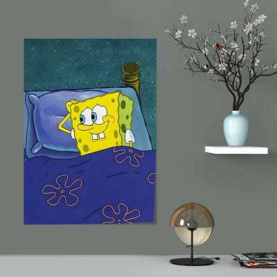 پوستر سیلک باب اسفنجی - Spongebob 2