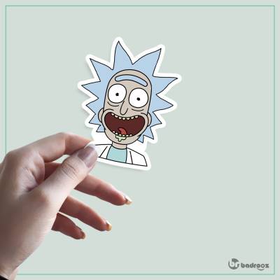 استیکر و برچسب ریک (Rick)-8