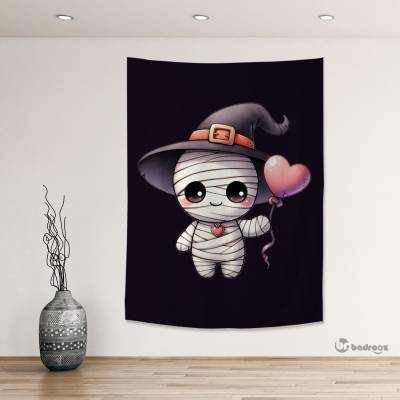 بک دراپ بچه مومیایی کارتونی