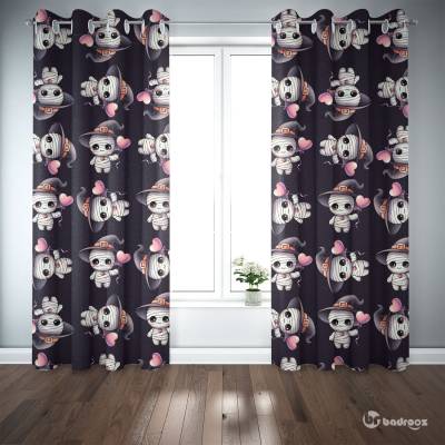 پرده پانچ بچه مومیایی کارتونی