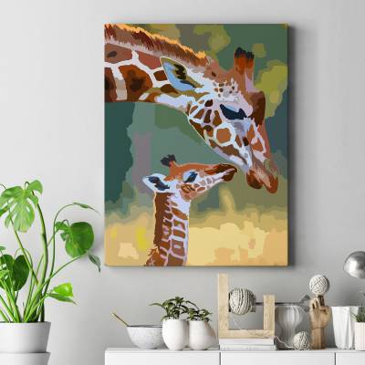 تابلو کنواس (بوم) آغوش بلند