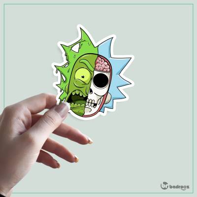 استیکر و برچسب ریک (Rick)-9