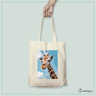 کیف خرید کتان (توت بگ) چشم های مهربان