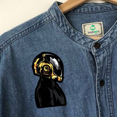 پچ حرارتی (برچسب لباس) دفت پانک (Daft Punk)-1