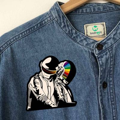 پچ حرارتی (برچسب لباس) دفت پانک (Daft Punk)-5
