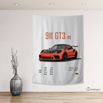 بک دراپ پورشه - Porsche 911 GT3