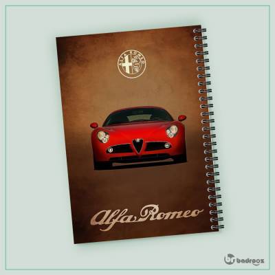 دفتر یادداشت آلفا رومئو - Alfa Romeo 8C