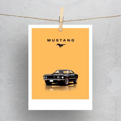 پولاروید(فتوکارت) فورد موستانگ - Ford Mustang