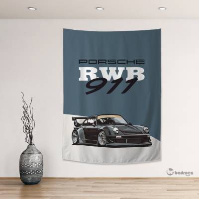 بک دراپ پورشه - Porsche 911 RWB