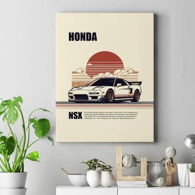 تابلو کنواس (بوم) هوندا - Honda NSX 2