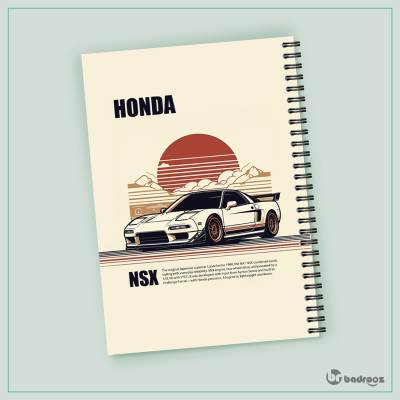 دفتر یادداشت هوندا - Honda NSX 2