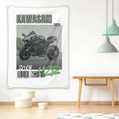دراپ بنر کاوازاکی نینجا - Kawasaki Ninja H2R