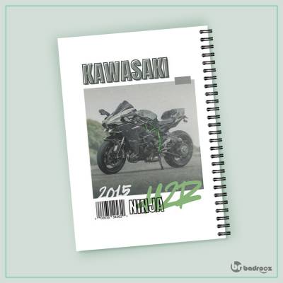 دفتر یادداشت کاوازاکی نینجا - Kawasaki Ninja H2R