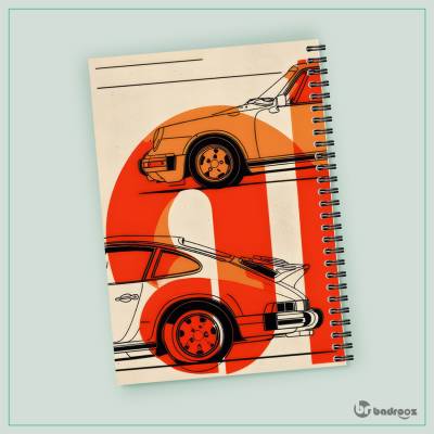 دفتر یادداشت پورشه - Porsche 911 2