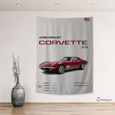 بک دراپ شورلت - Chevrolet Corvette C3