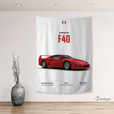 بک دراپ فراری - Ferrari F40 2