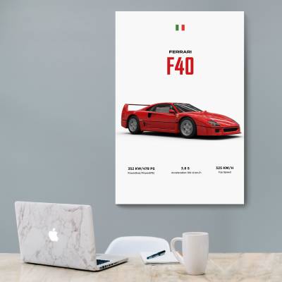 شاسی  فراری - Ferrari F40 2