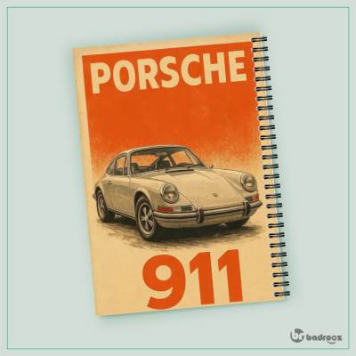 دفتر یادداشت پورشه - Porsche 911 4