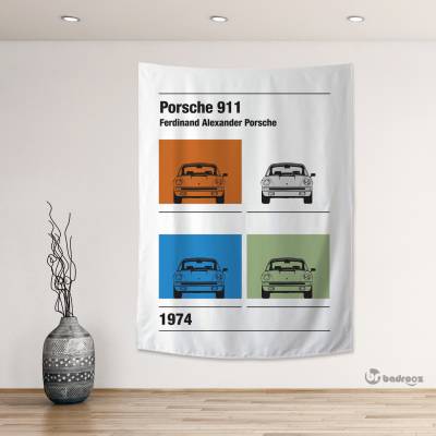 بک دراپ پورشه - Porsche 911 5