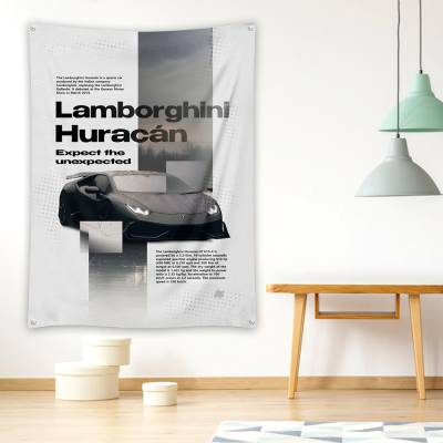 دراپ بنر لامبورگینی - Lamborghini Huracan