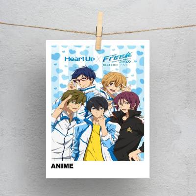 پولاروید(فتوکارت) انیمه شنا آزاد