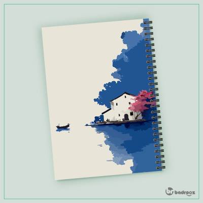 دفتر یادداشت پناه آبی