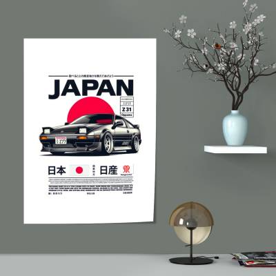 پوستر سیلک نیسان - Nissan Z31