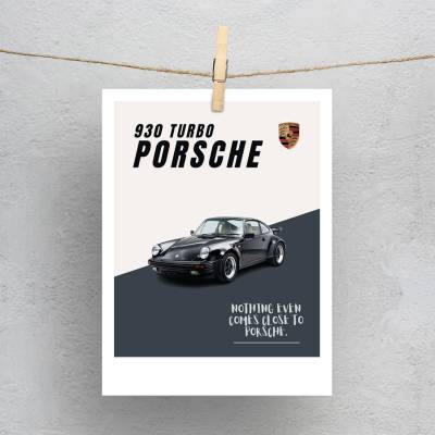 پولاروید(فتوکارت) پورشه - Porsche 930 Turbo