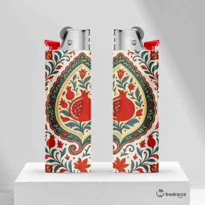 فندک ترمه سنتی با نقوش انار