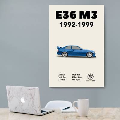 شاسی  بی ام و - BMW E36 M3