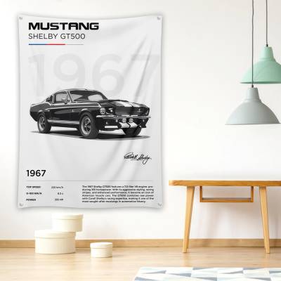 دراپ بنر فورد موستانگ - Ford Mustang Shelby GT500