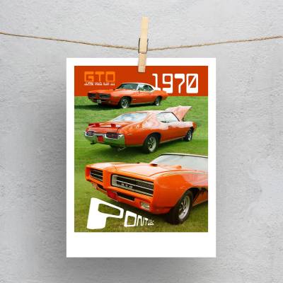 پولاروید(فتوکارت) پونتیاک - Pontiac GTO