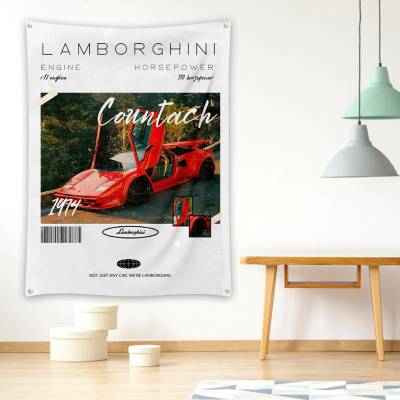 دراپ بنر لامبورگینی - Lamborghini Countach 