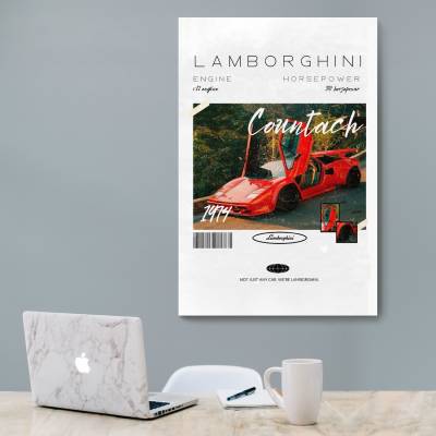 شاسی  لامبورگینی - Lamborghini Countach 