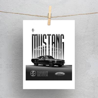 پولاروید(فتوکارت) فورد موستانگ - Ford Mustang 5