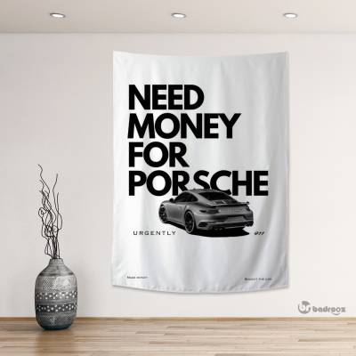 بک دراپ Need Money For Porsche