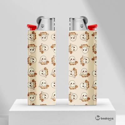 فندک روح کارتونی کتاب‌خوان