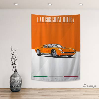 بک دراپ لامبورگینی - Lamborghini Miura 2