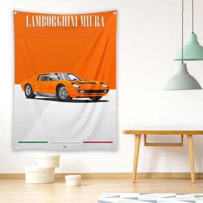 دراپ بنر لامبورگینی - Lamborghini Miura 2