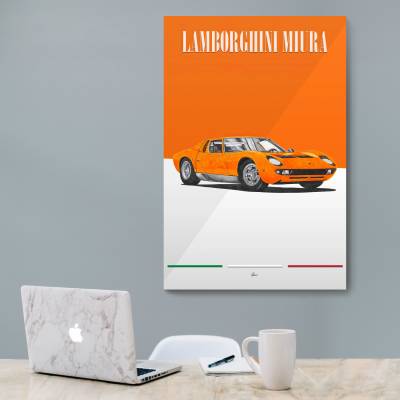 شاسی  لامبورگینی - Lamborghini Miura 2