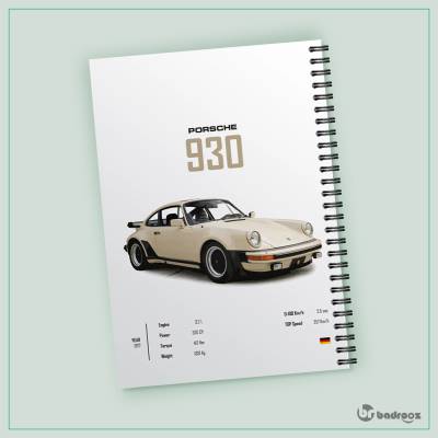 دفتر یادداشت پورشه - Porsche 930