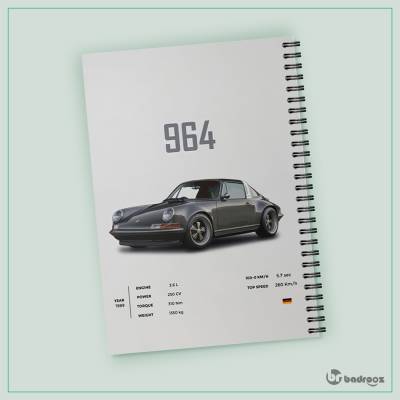 دفتر یادداشت پورشه - Porsche 964