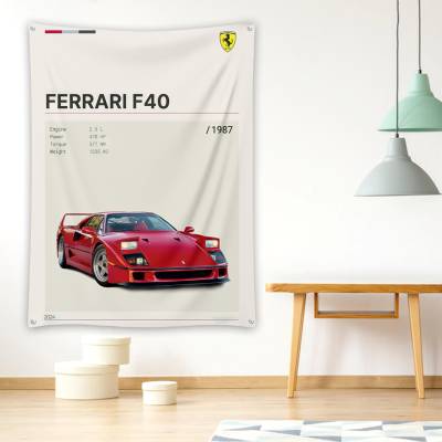 دراپ بنر فراری - Ferrari F40 3