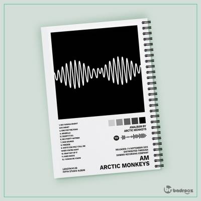 دفتر یادداشت آرکتیک مانکیز - Arctic Monkeys